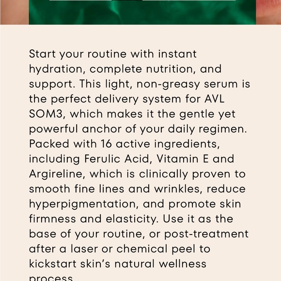 AV Laboratories Face Serum - Picture 3 of 4
